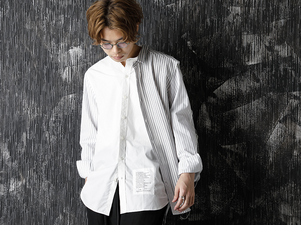 DUELLUM 20-21AW Paneled Shirt Style - 2-001