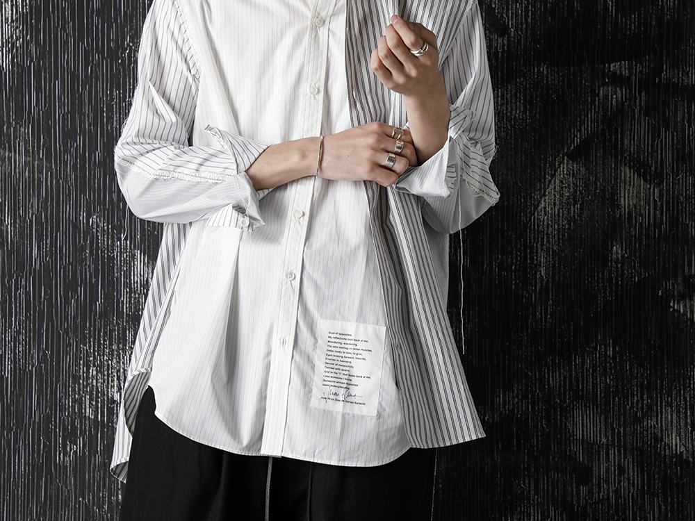 DUELLUM 20-21AW Paneled Shirt Style - 2-002
