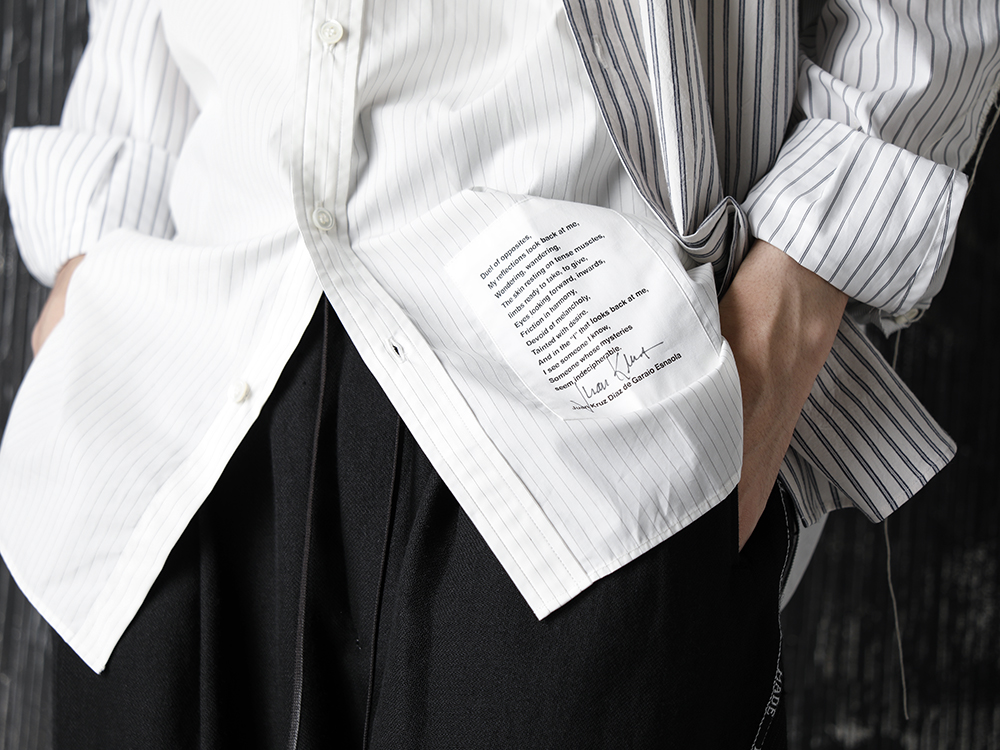 DUELLUM 20-21AW Paneled Shirt Style - 2-003