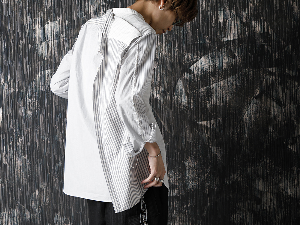 DUELLUM 20-21AW Paneled Shirt Style - 2-005