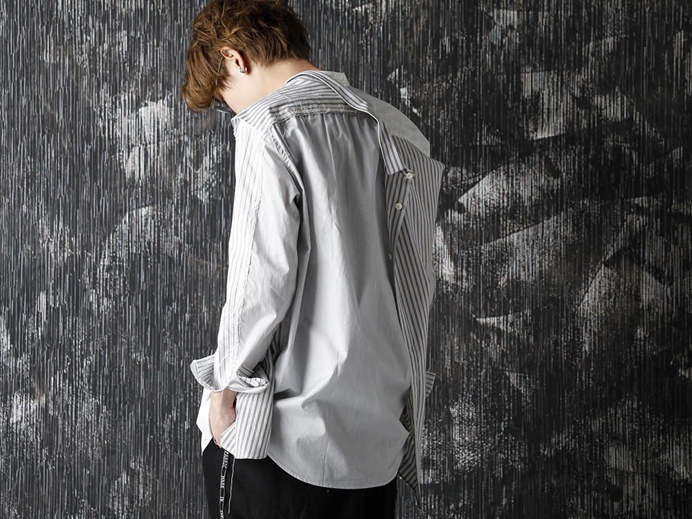 DUELLUM 20-21AW Paneled Shirt Style - 2-006