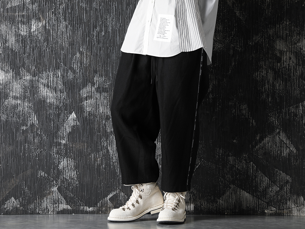 DUELLUM 20-21AW Paneled Shirt Style - 3-001