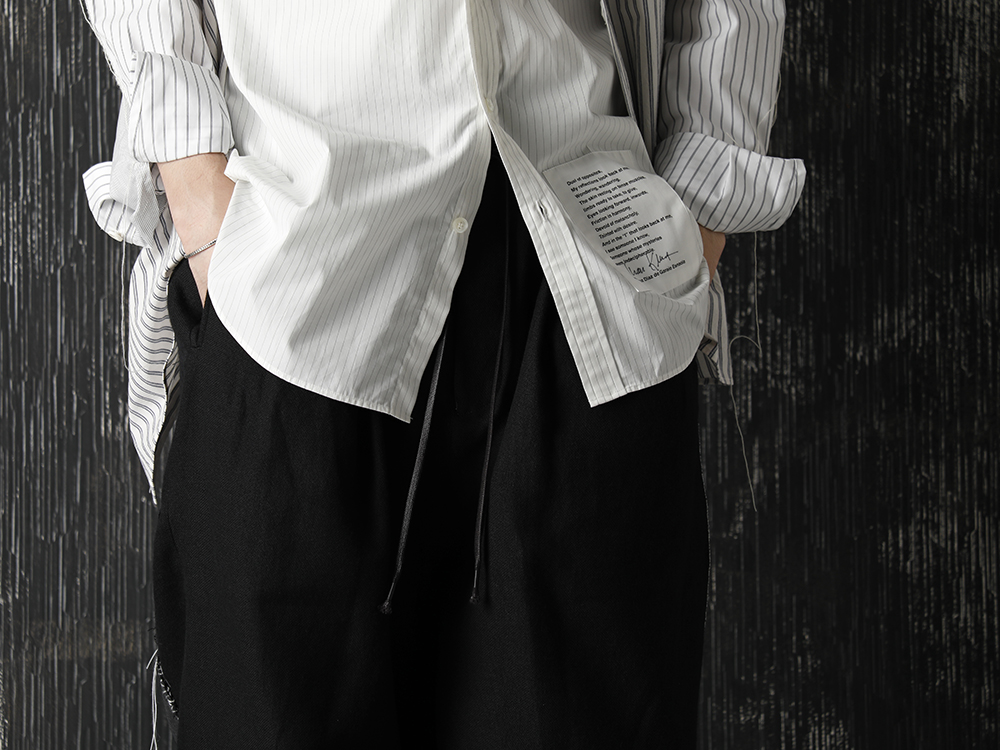 DUELLUM 20-21AW Paneled Shirt Style - 3-004