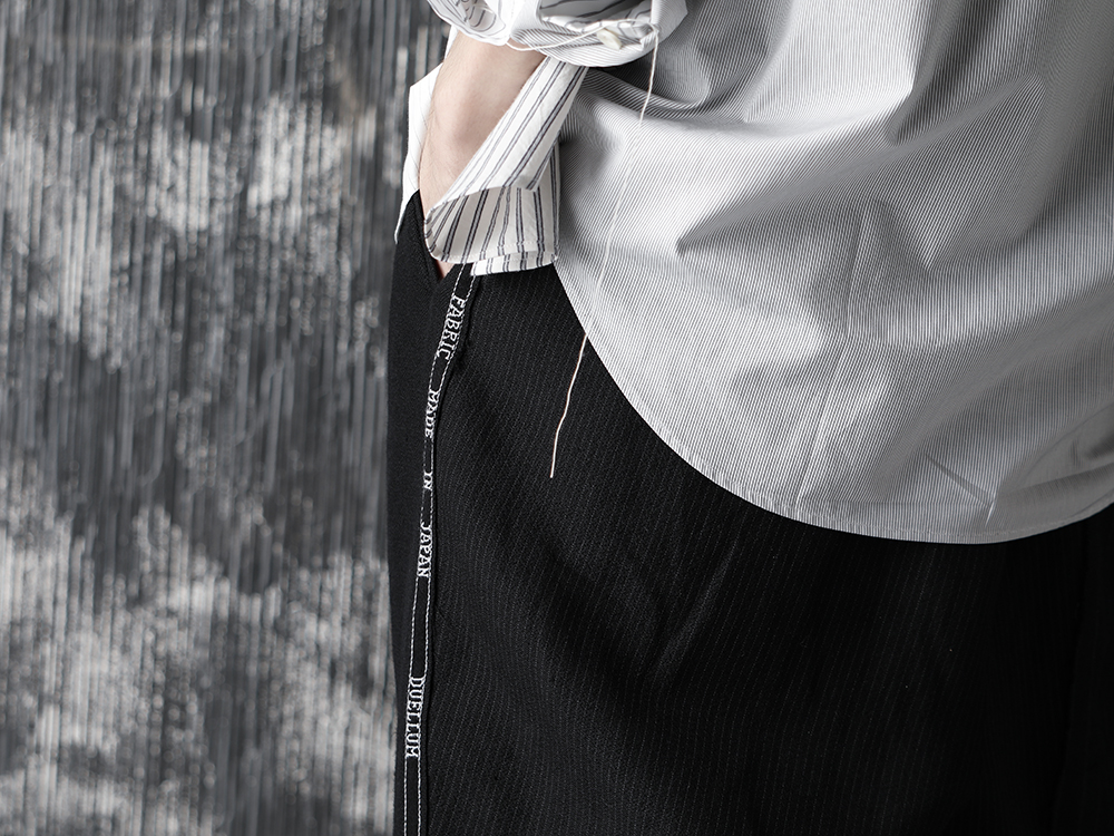 DUELLUM 20-21AW Paneled Shirt Style - 3-005