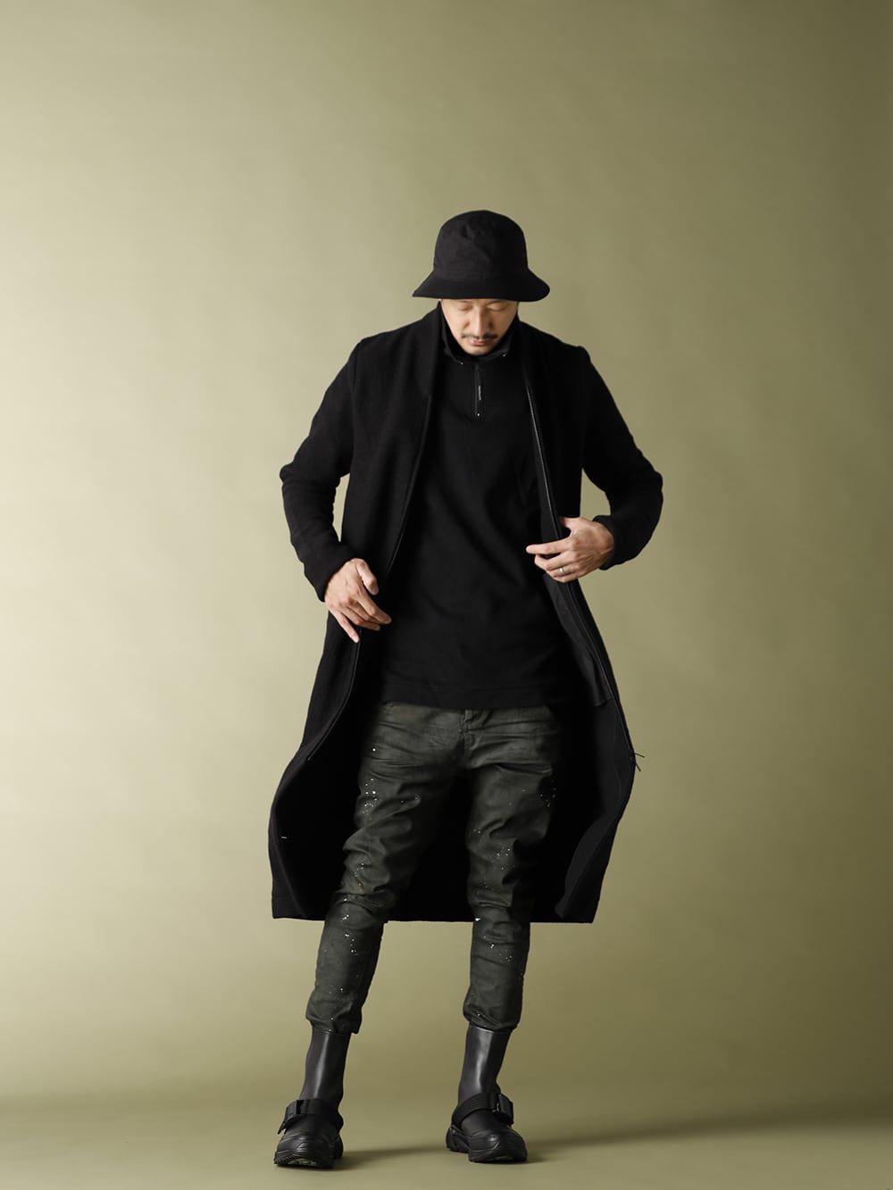 .LOGY kyoto RIPVANWINKLE 20AW【NEW DUST JEANS】LONG ZIPPER JACKET STYLE - 1-004