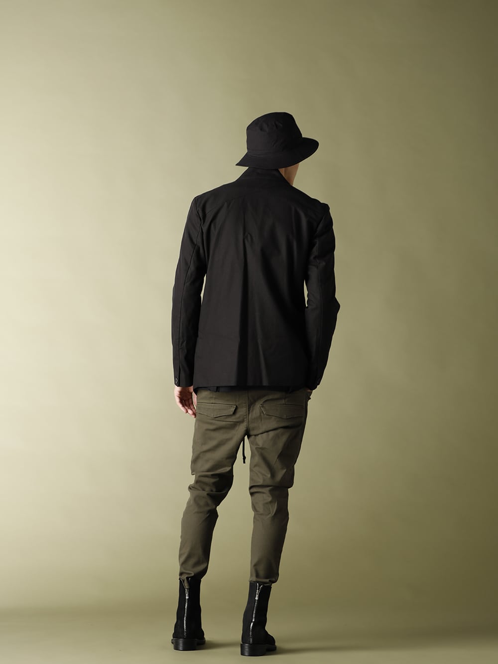 .LOGY kyoto RIPVANWINKLE 20AW【NOTCHEDLESS JACKET】CROPPED SLIM EASY STYLE! - 1-003