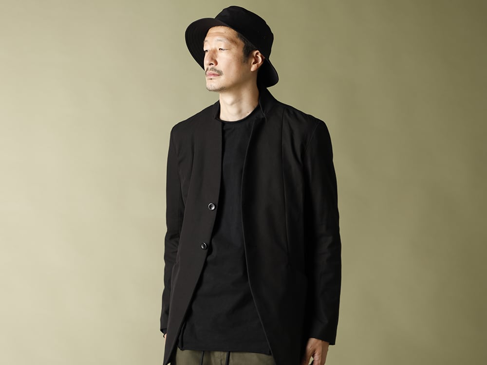 .LOGY kyoto RIPVANWINKLE 20AW【NOTCHEDLESS JACKET】CROPPED SLIM EASY STYLE! - 2-001