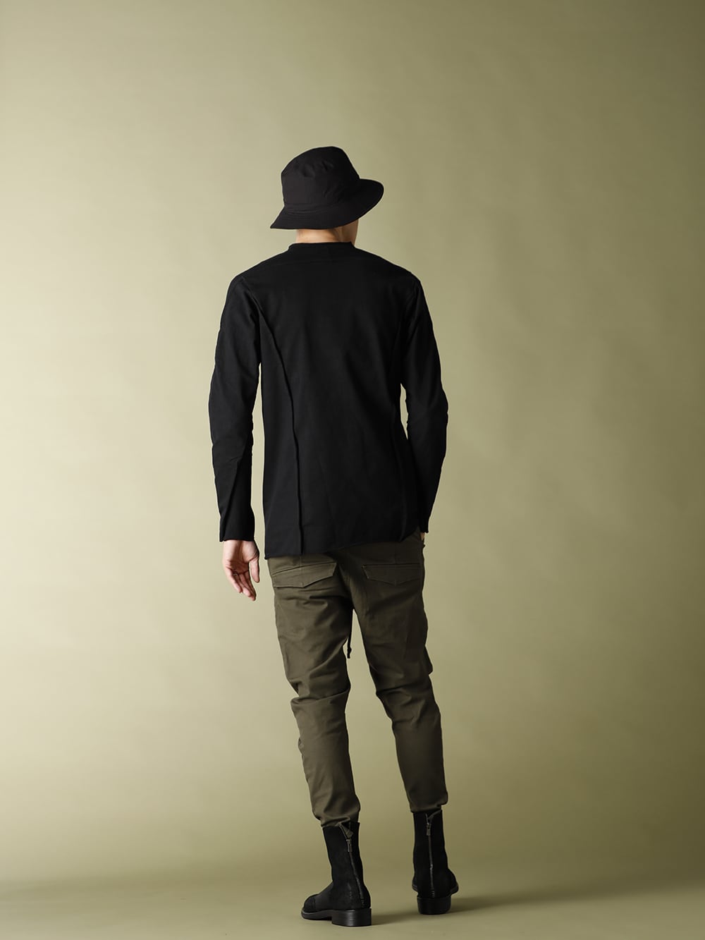 .LOGY kyoto RIPVANWINKLE 20AW【NOTCHEDLESS JACKET】CROPPED SLIM EASY STYLE! - 3-003