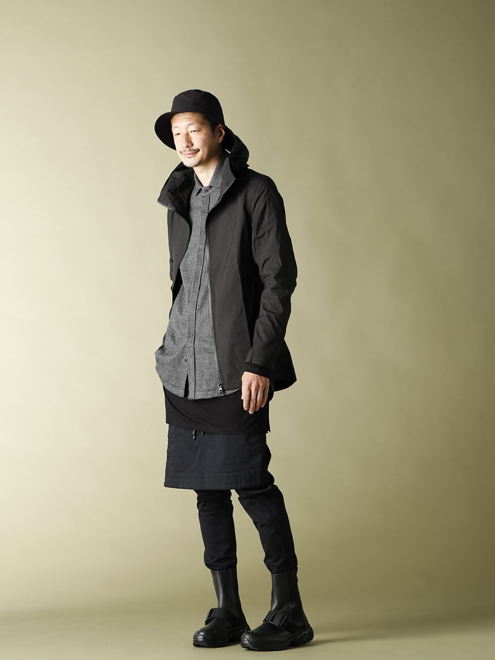 .LOGY kyoto RIPVANWINKLE 20AW【CHECK SHIRT】SHELL COAT STYLE! - 1-004