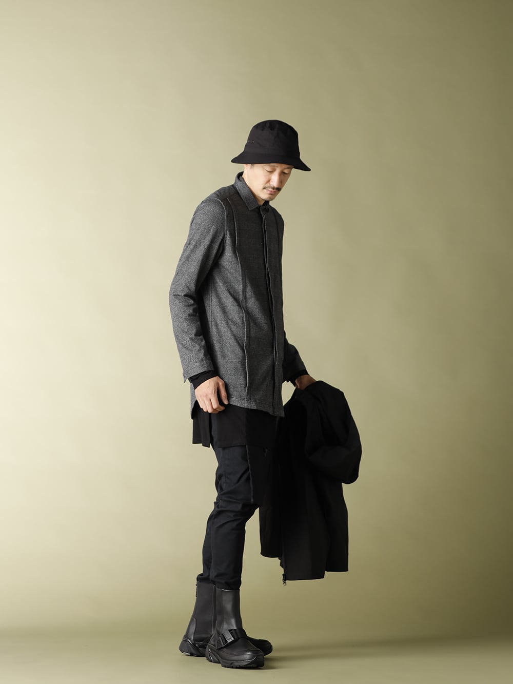 .LOGY kyoto RIPVANWINKLE 20AW【CHECK SHIRT】SHELL COAT STYLE! - 3-002