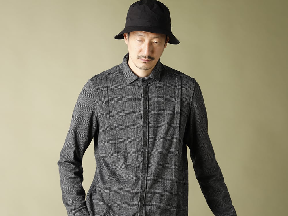 .LOGY kyoto RIPVANWINKLE 20AW【CHECK SHIRT】SHELL COAT STYLE! - 3-004