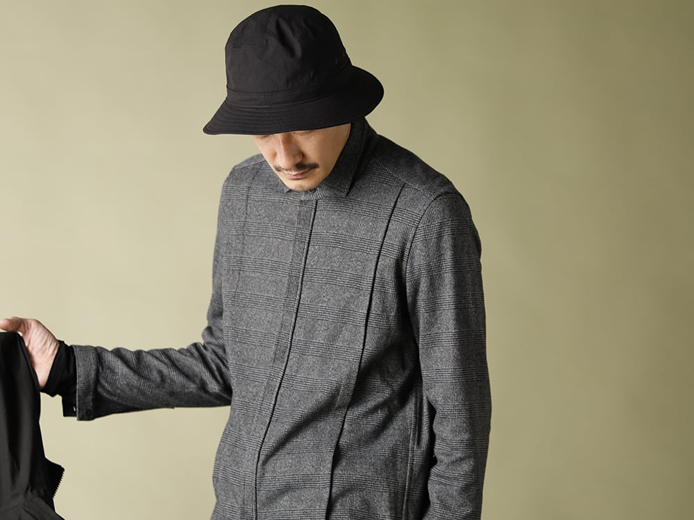 .LOGY kyoto RIPVANWINKLE 20AW【CHECK SHIRT】SHELL COAT STYLE! - 3-005