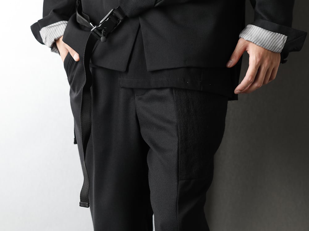 The Viridi-anne Wool material Set Up Styling - 3-004