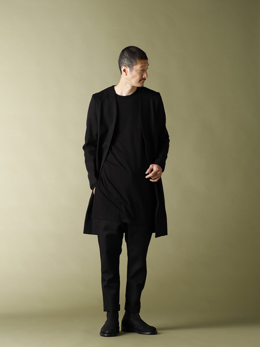 NOMEN NESCIO Long Minimal jacket Styling - 1-001