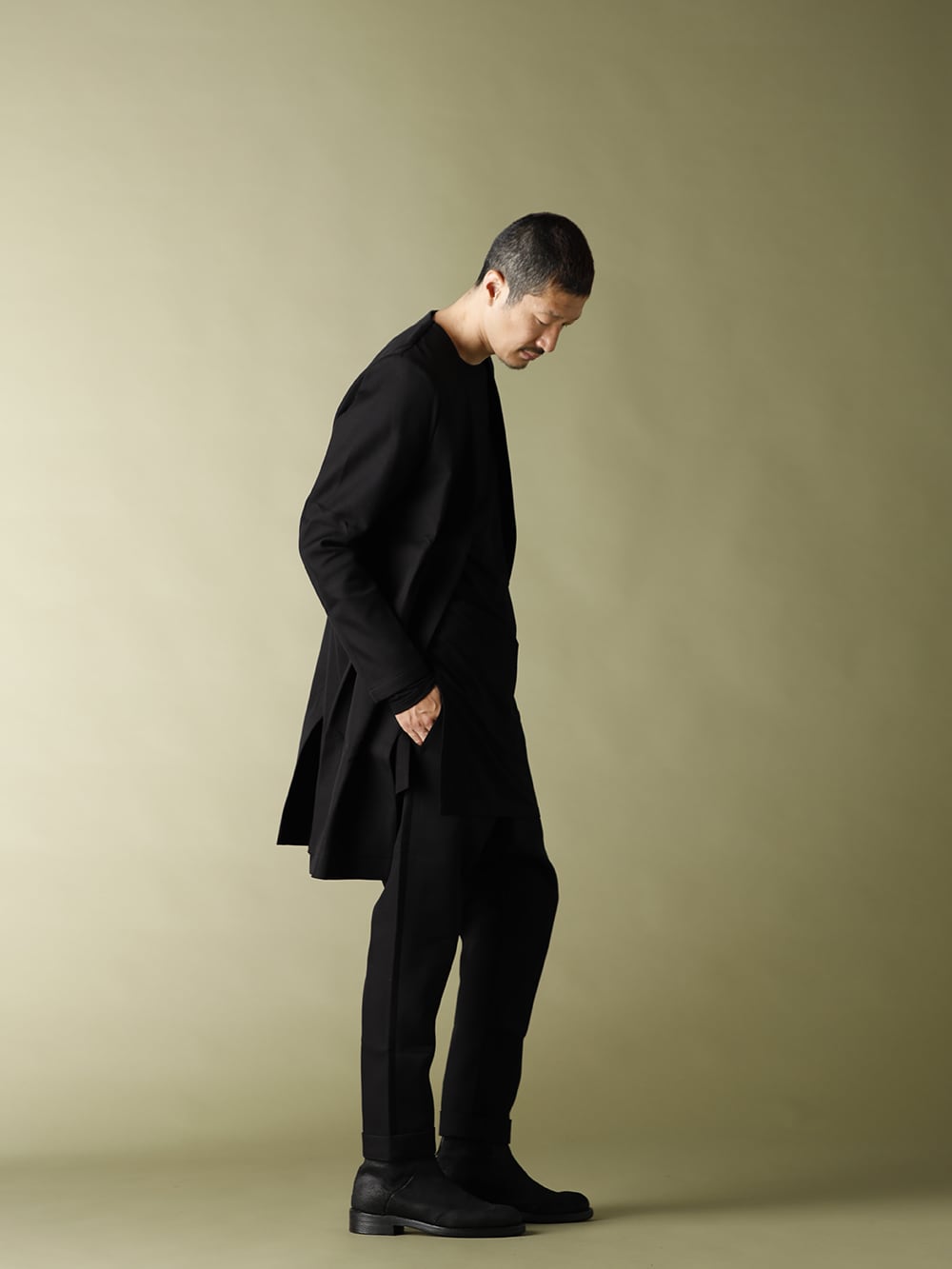 NOMEN NESCIO Long Minimal jacket Styling - 1-002