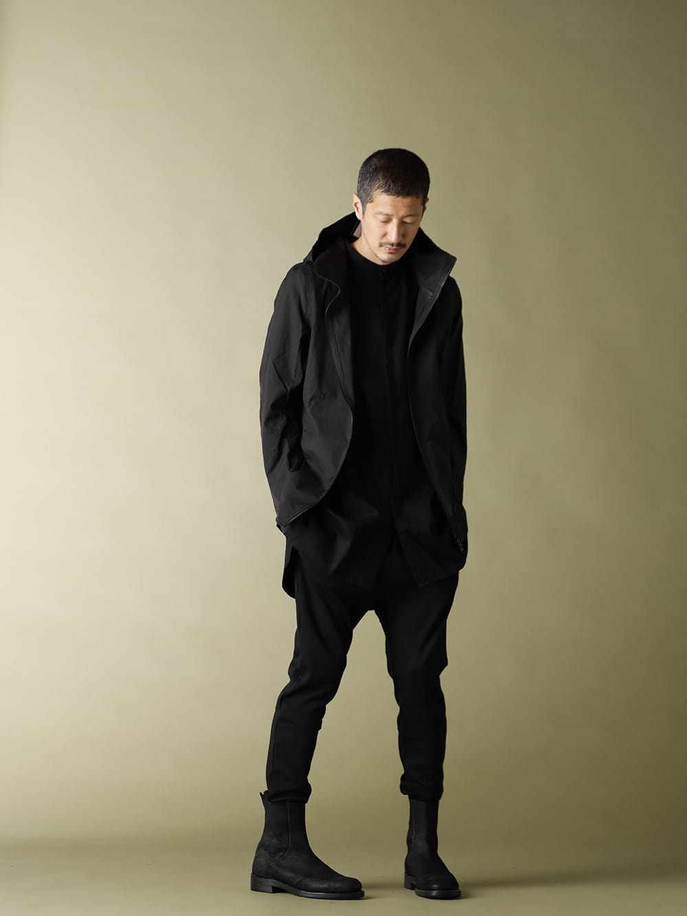 NOMEN NESCIO Shell Coat & Merino Pants Styling - 1-004