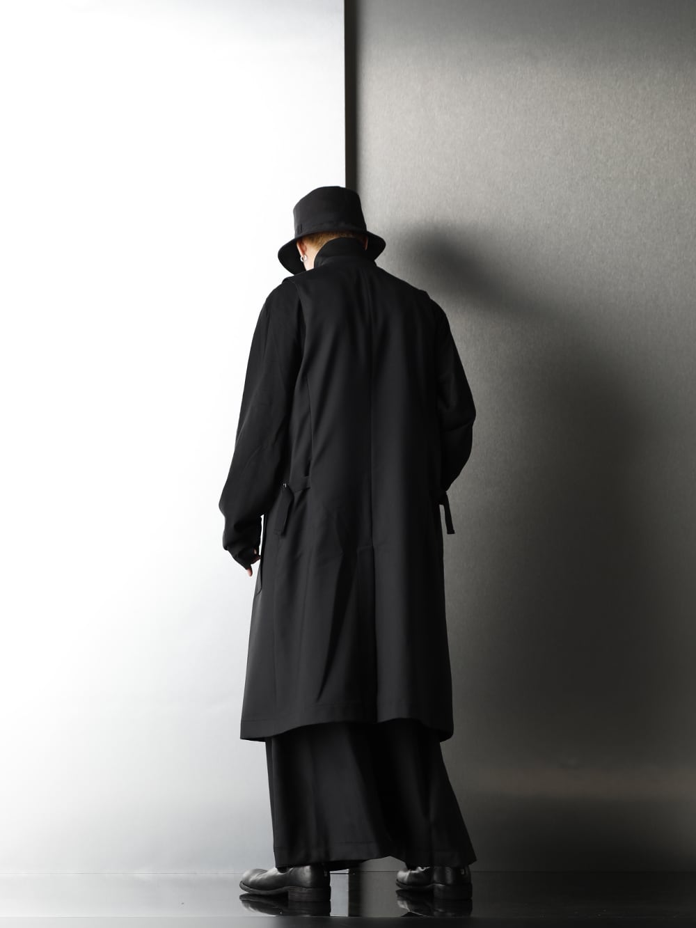 Ground Y Single long vest & Big turtle Combination Styling - 1-003