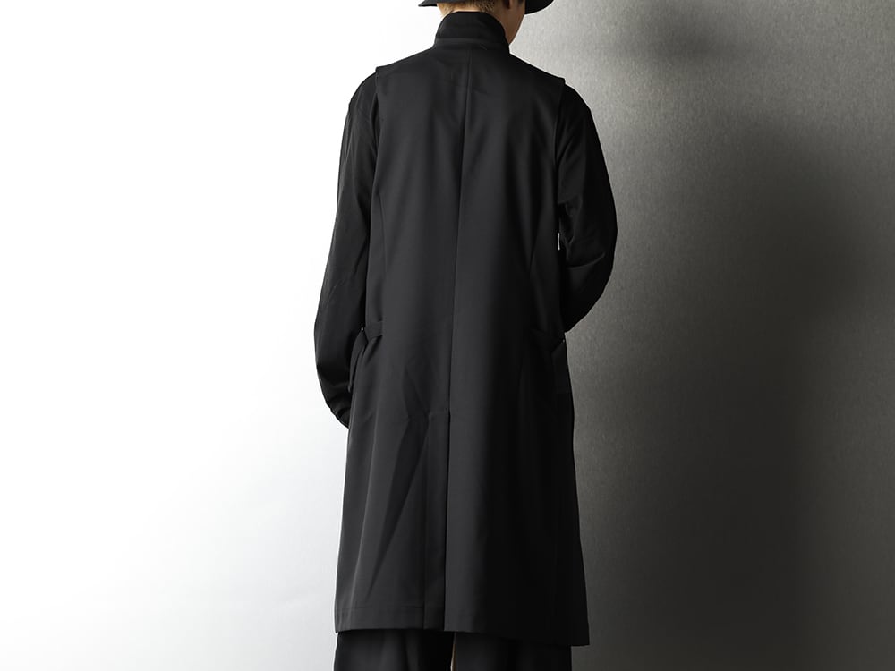 Ground Y Single long vest & Big turtle Combination Styling - 2-003