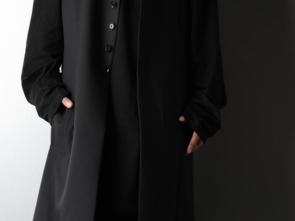 Ground Y Single long vest & Big turtle Combination Styling - 2-005