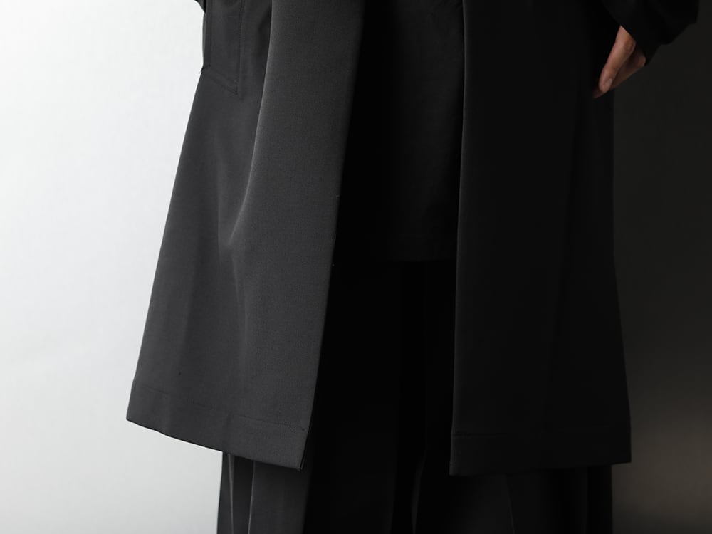 Ground Y Single long vest & Big turtle Combination Styling - 2-006