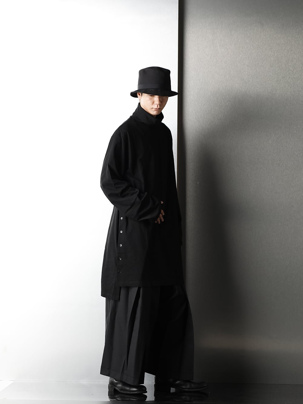 Ground Y Single long vest & Big turtle Combination Styling - 3-002