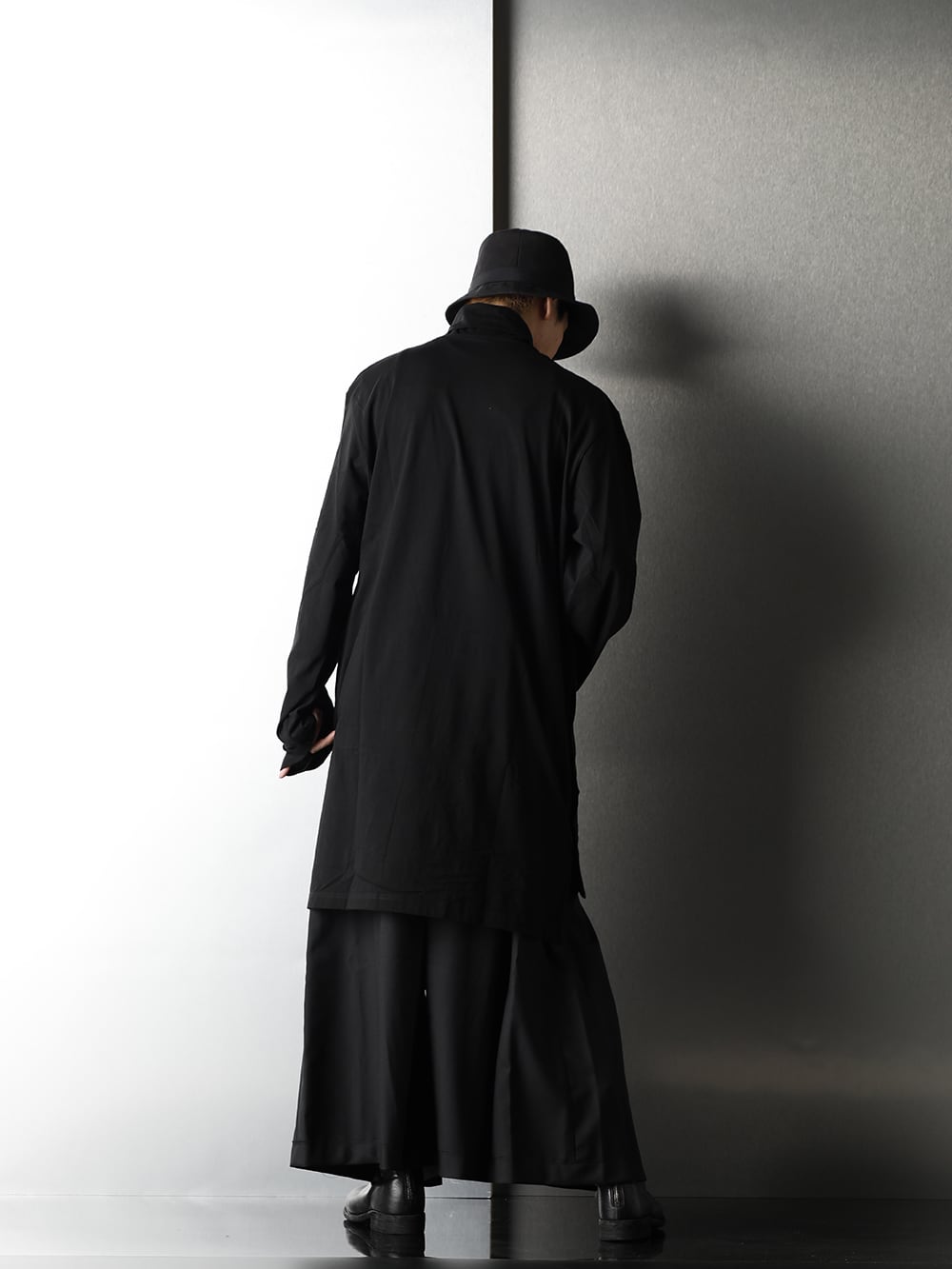 Ground Y Single long vest & Big turtle Combination Styling - 3-003