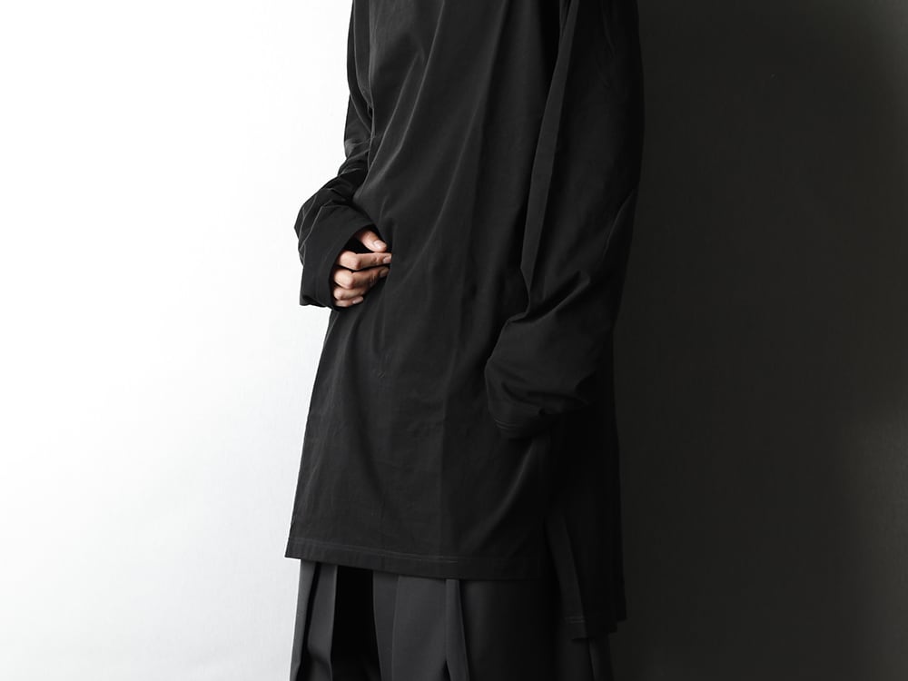 Ground Y Single long vest & Big turtle Combination Styling - 3-007