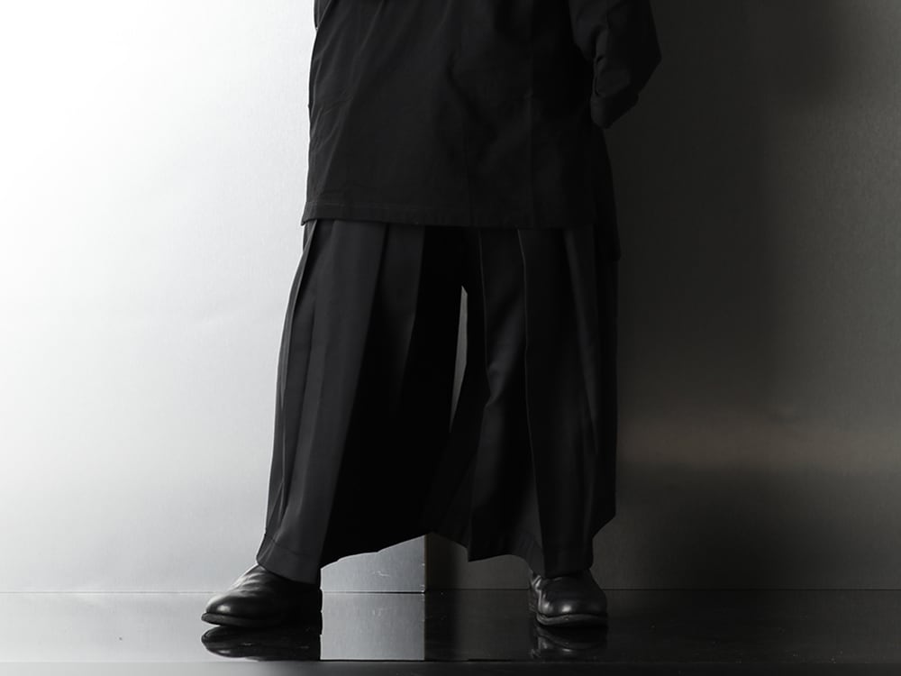 Ground Y Single long vest & Big turtle Combination Styling - 4-001