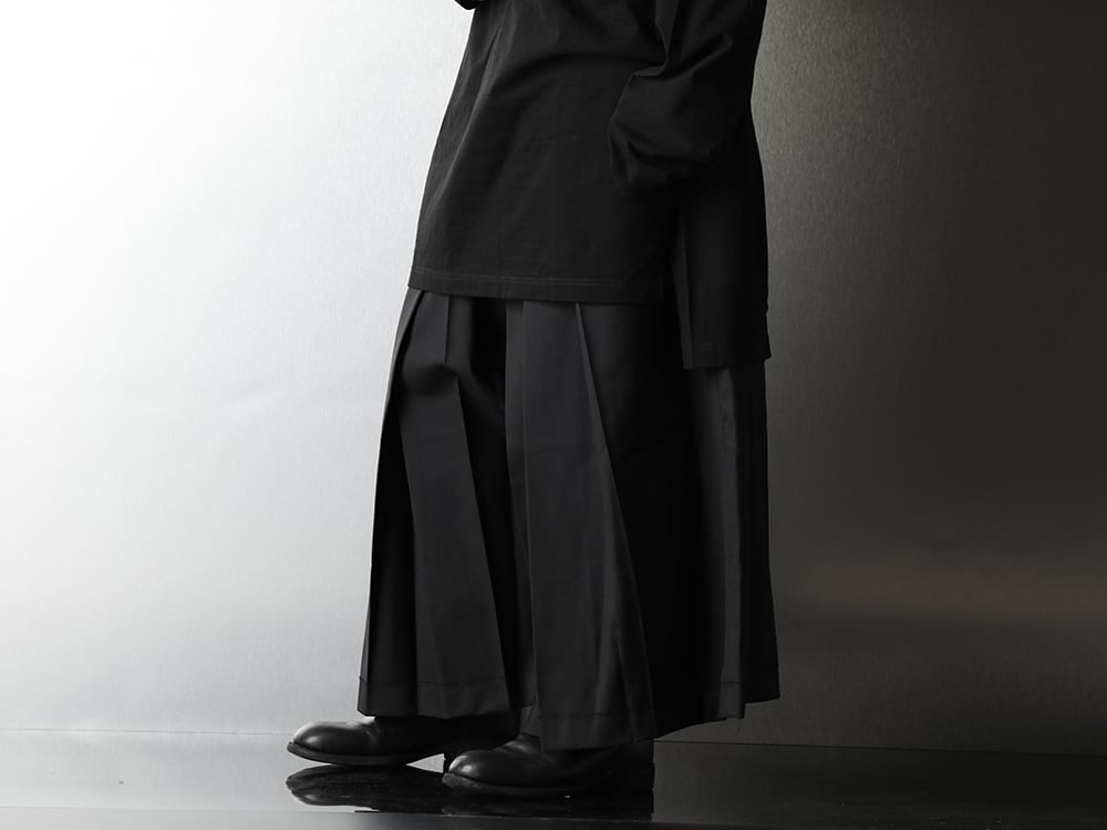 Ground Y Single long vest & Big turtle Combination Styling - 4-002