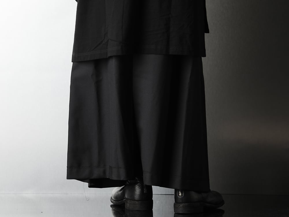 Ground Y Single long vest & Big turtle Combination Styling - 4-003