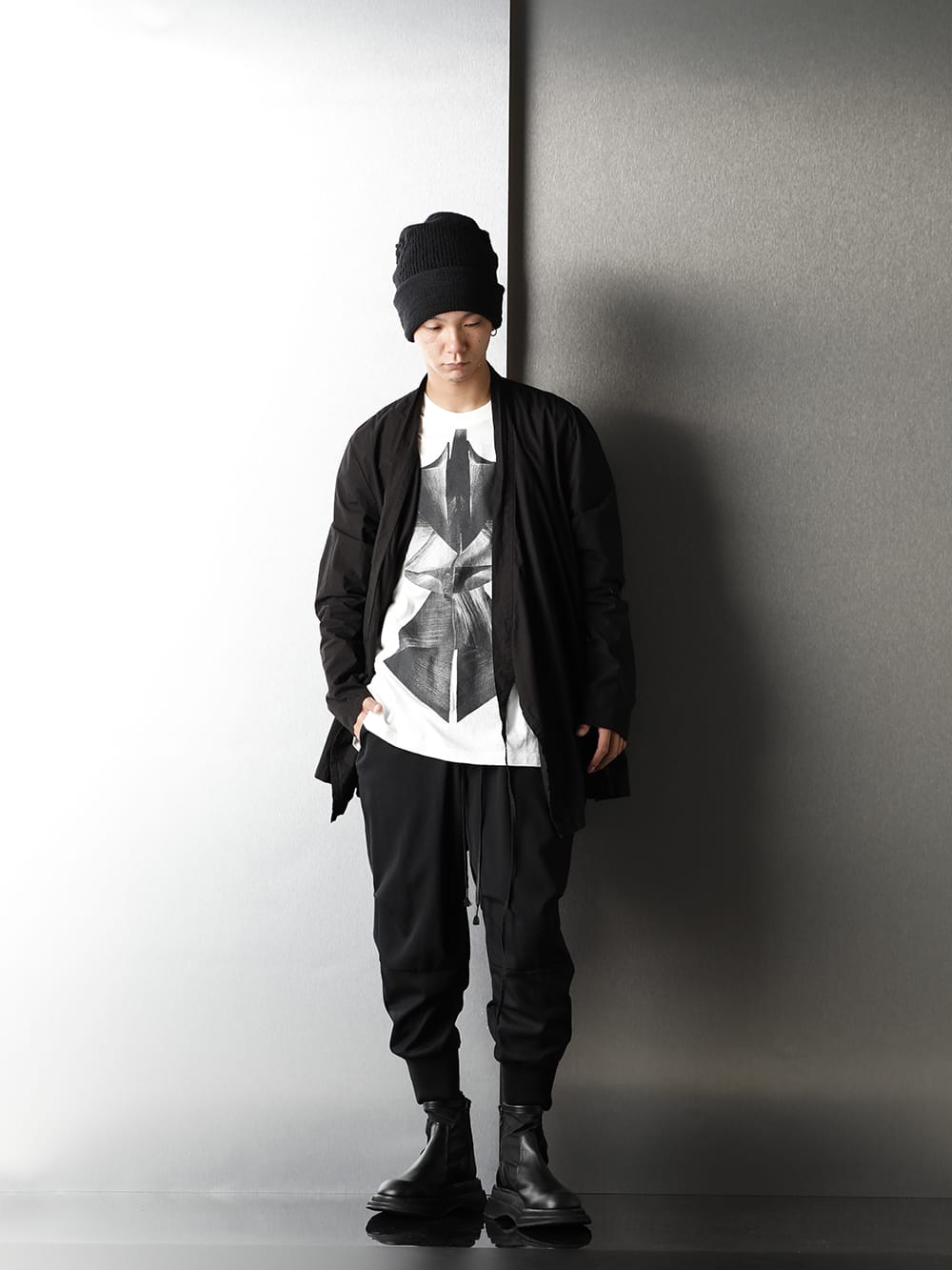 JULIUS 2020-21AW Monotone Japanese detail Styling - 1-001