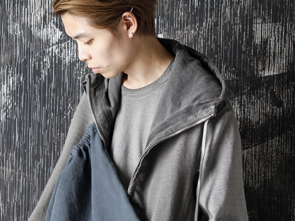 Boris Bidjan Saberi 20-21AW Faded Dark Gray x Faded Synth Blue Style - 2-006