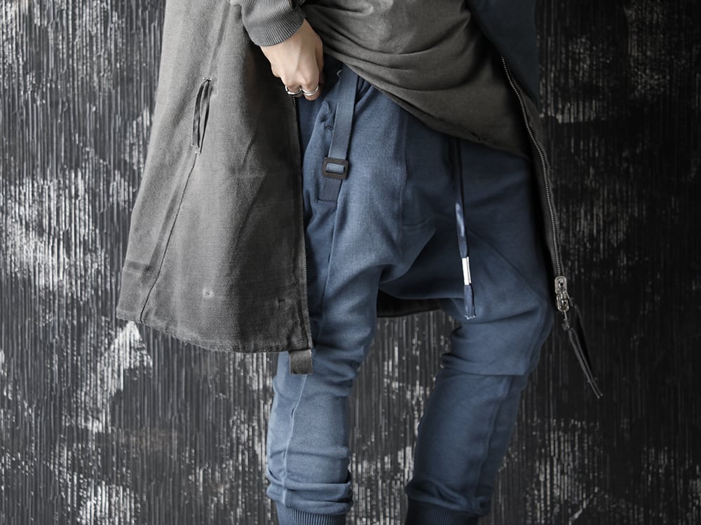 Boris Bidjan Saberi 20-21AW Faded Dark Gray x Faded Synth Blue Style - 4-003