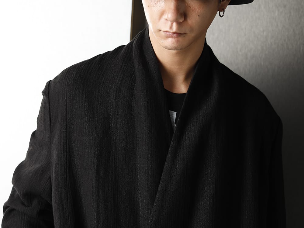 JULIUS Stripe Jacquard material Set Up Styling - 2-003