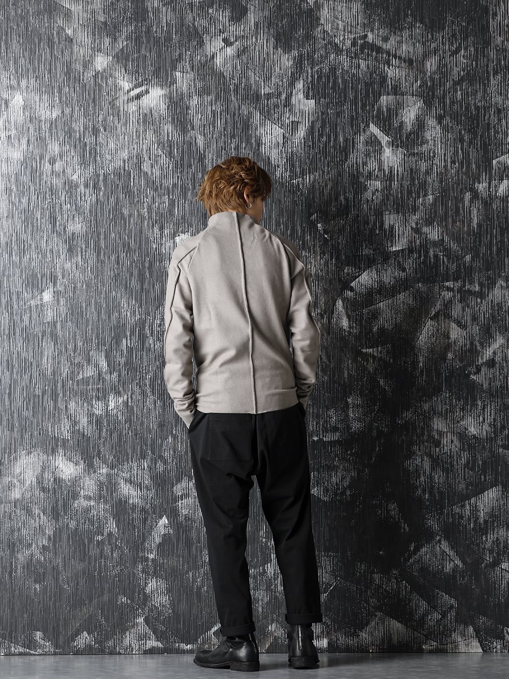 individual sentiments 20-21AW Medium Jersey Bottle Neck T-Shirts Style - 1-004