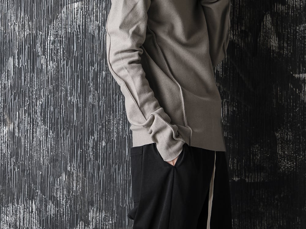 individual sentiments 20-21AW Medium Jersey Bottle Neck T-Shirts Style - 2-004