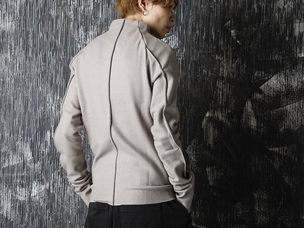 individual sentiments 20-21AW Medium Jersey Bottle Neck T-Shirts Style - 2-006