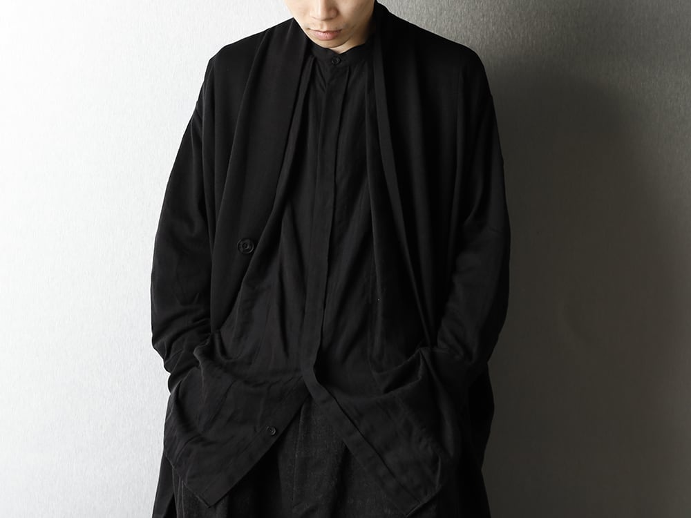 JULIUS Long Cardigan & Baggy Pants Autumn Styling - 2-006