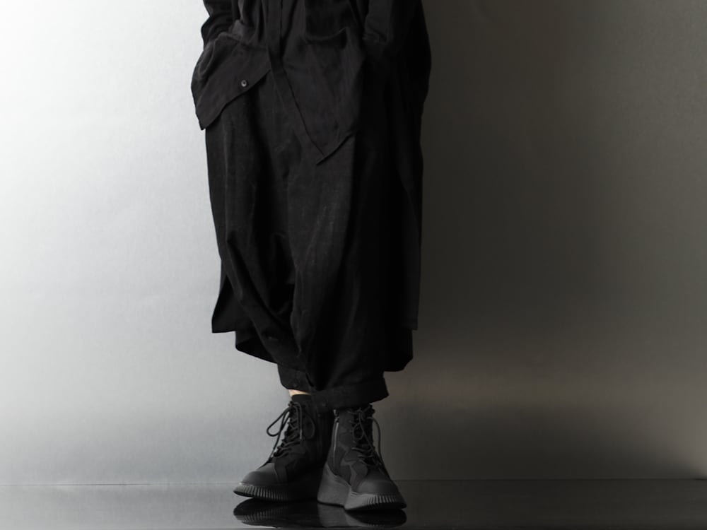 JULIUS Long Cardigan & Baggy Pants Autumn Styling - 3-001