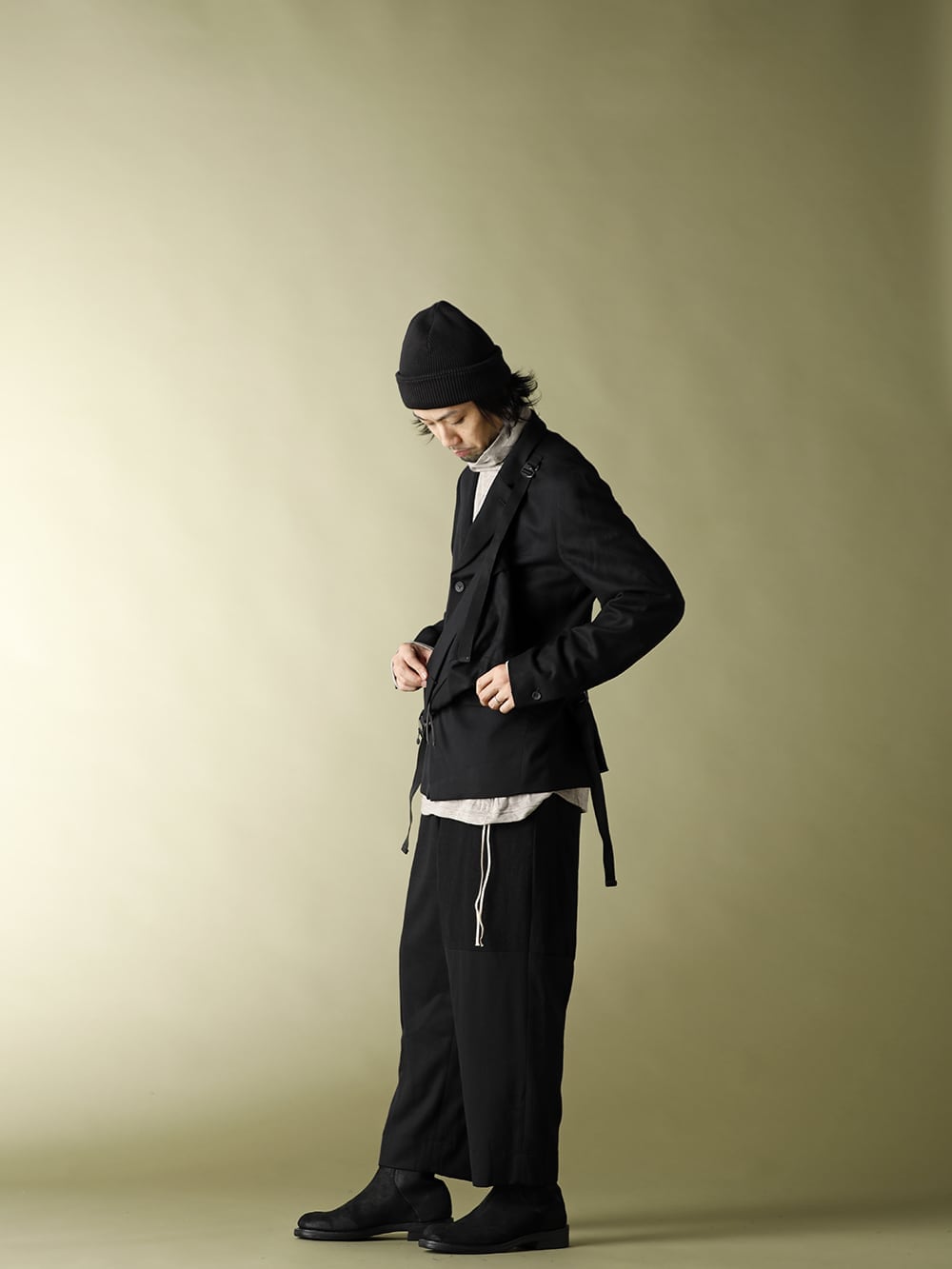 20AW The Viridi-anne Combination Wool Jacket & Widepants Set-up Styling!! - 1-002