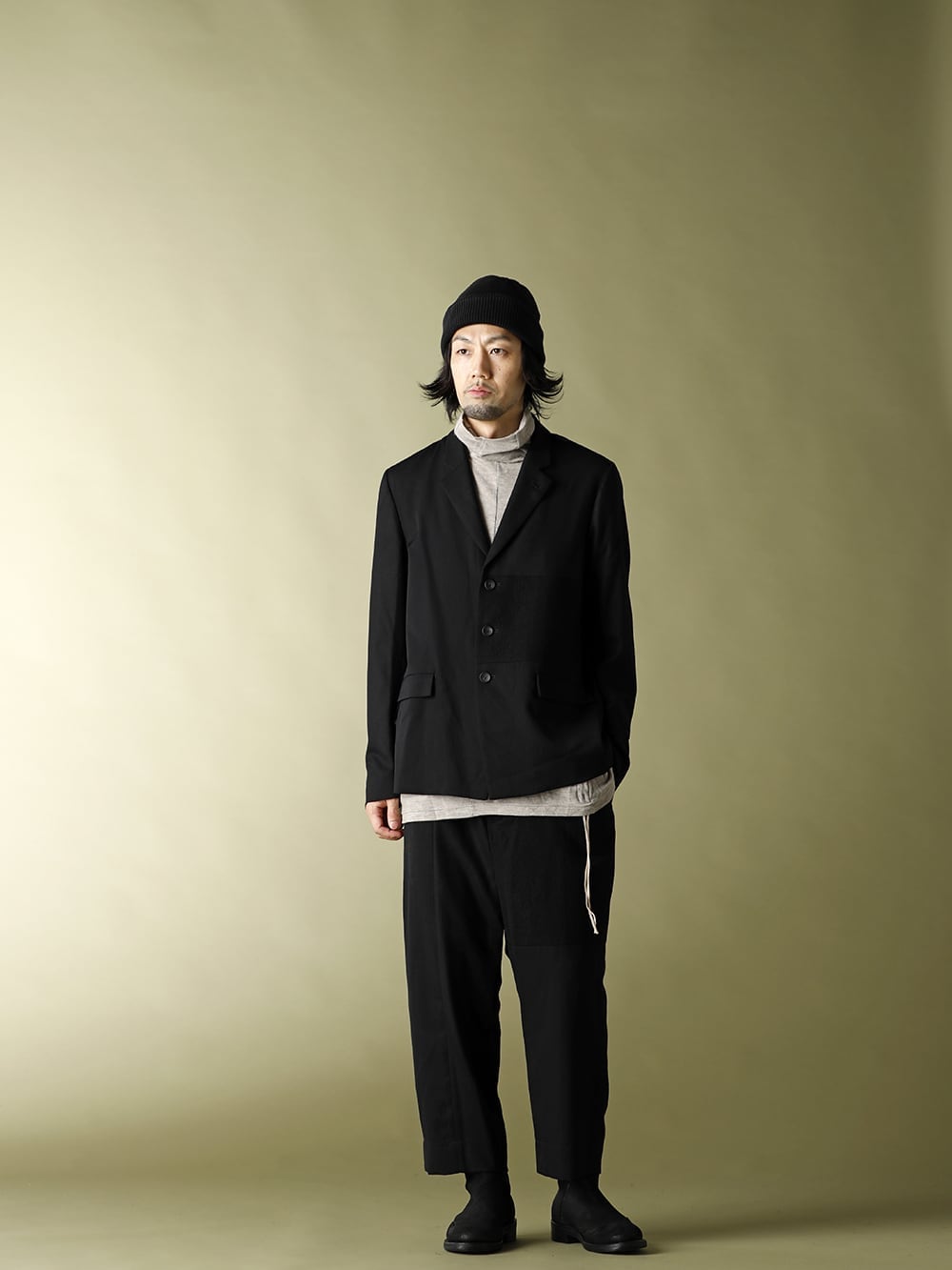 20AW The Viridi-anne Combination Wool Jacket & Widepants Set-up Styling!! - 2-007