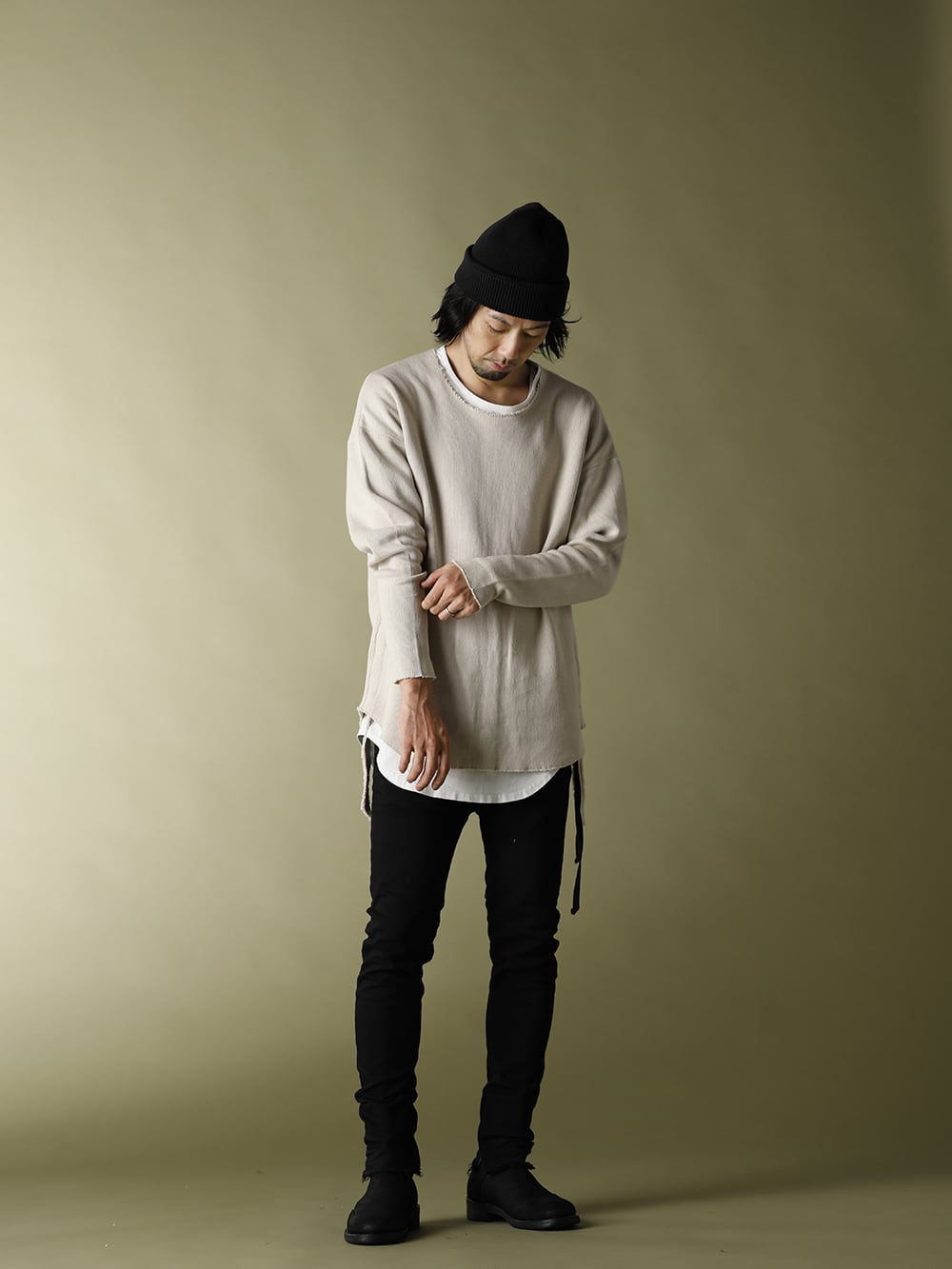 20AW ASKYY【別注 BONDAGE KNIT】2 color Styling!! - 1-001