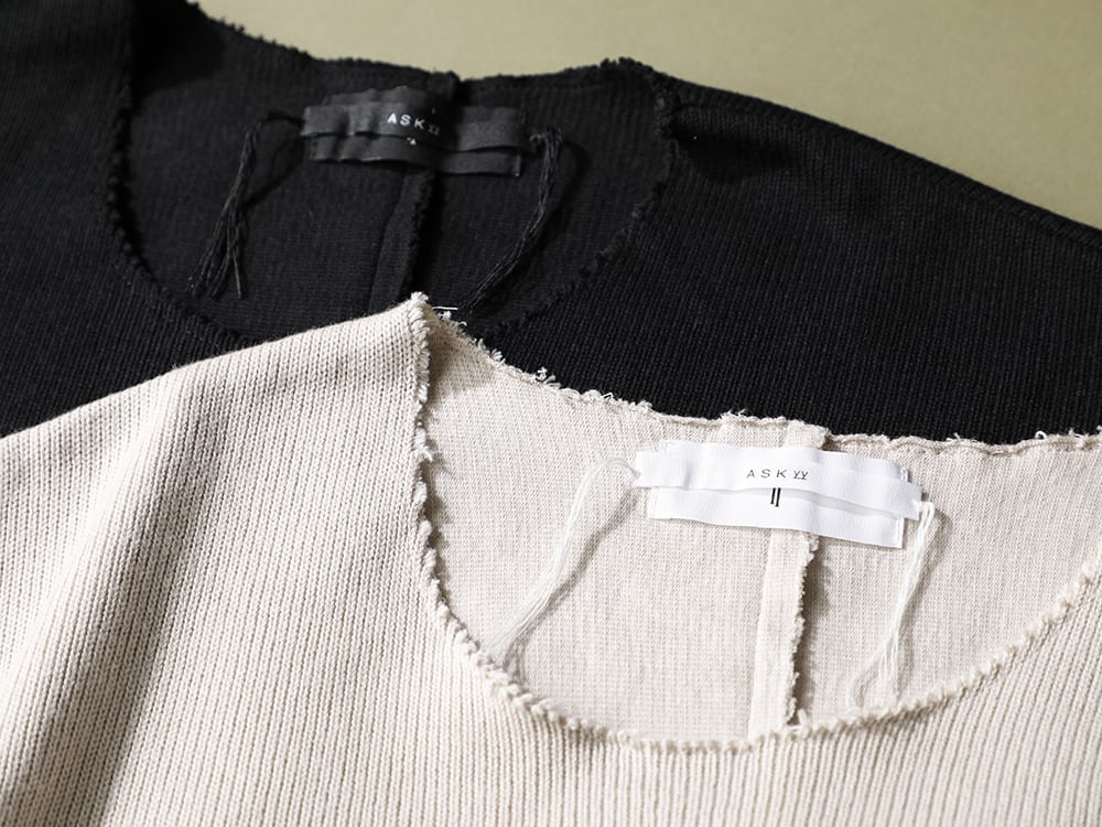 20AW ASKYY【LIMITED BONDAGE KNIT】2 color Styling!! - 3-002
