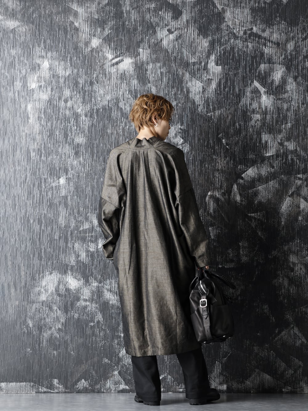 JAN-JAN VAN ESSCHE 20-21AW Gold Wool Linen Tunic Style - 1-003