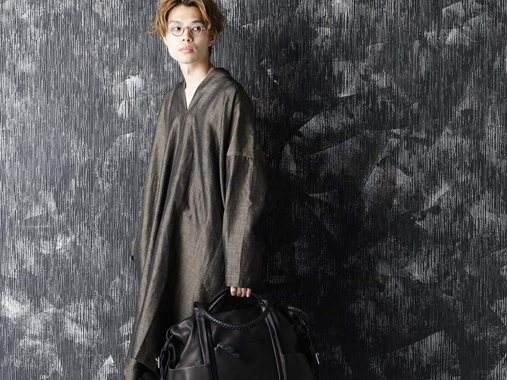 JAN-JAN VAN ESSCHE 20-21AW Gold Wool Linen Tunic Style - 2-001