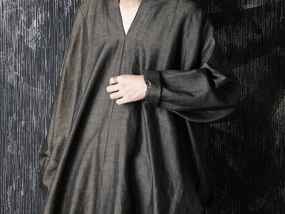 JAN-JAN VAN ESSCHE 20-21AW Gold Wool Linen Tunic Style - 2-003