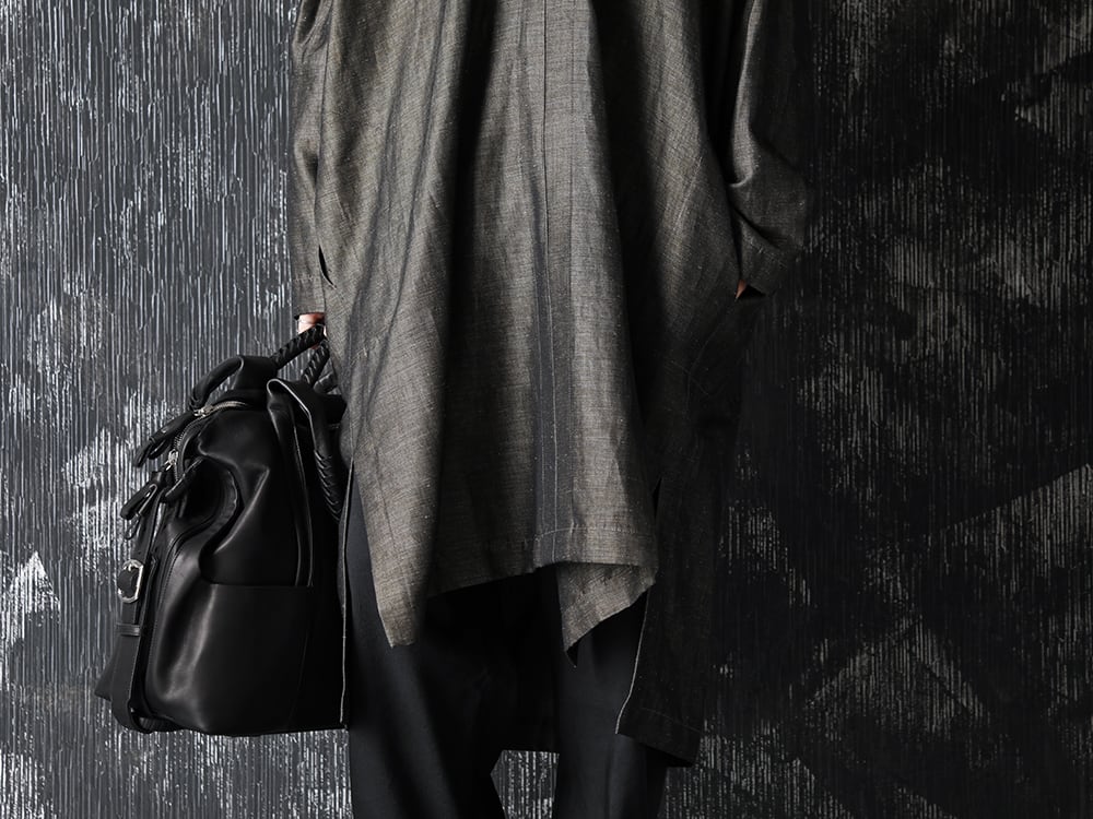 JAN-JAN VAN ESSCHE 20-21AW Gold Wool Linen Tunic Style - 2-004