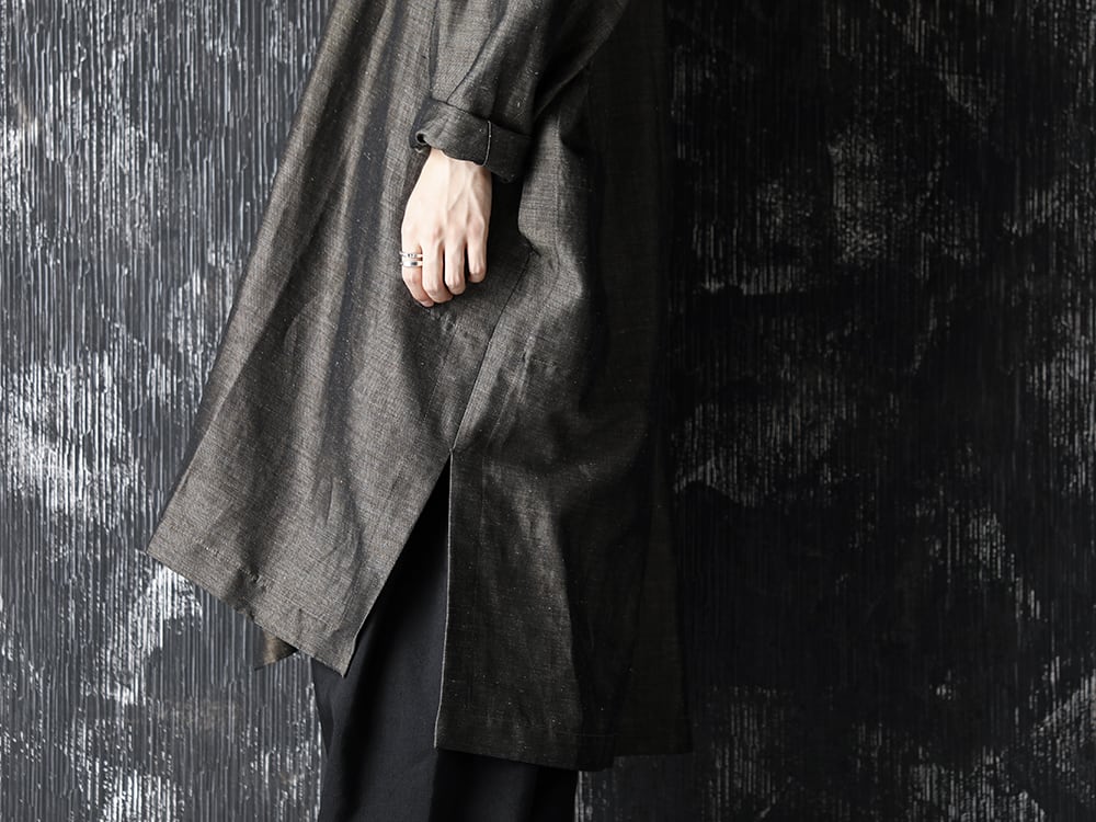JAN-JAN VAN ESSCHE 20-21AW Gold Wool Linen Tunic Style - 2-005