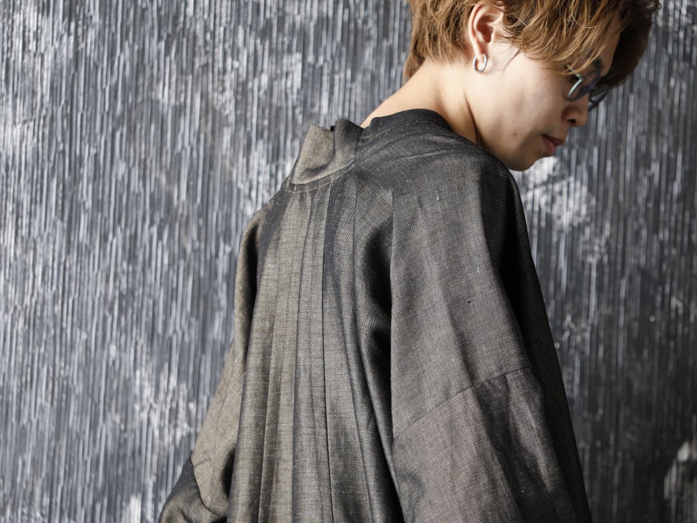 JAN-JAN VAN ESSCHE 20-21AW Gold Wool Linen Tunic Style - 2-006