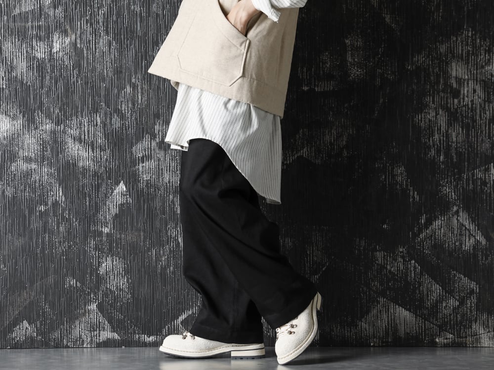 JAN-JAN VAN ESSCHE 20-21AW Body Warmer Natural Coated Flex Style - 3-005